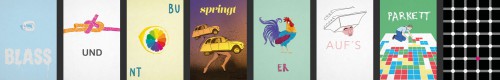 blass und bunt springt er auf‘s Parkett.